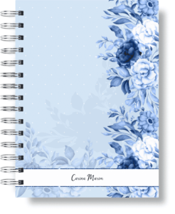 Floral azuis